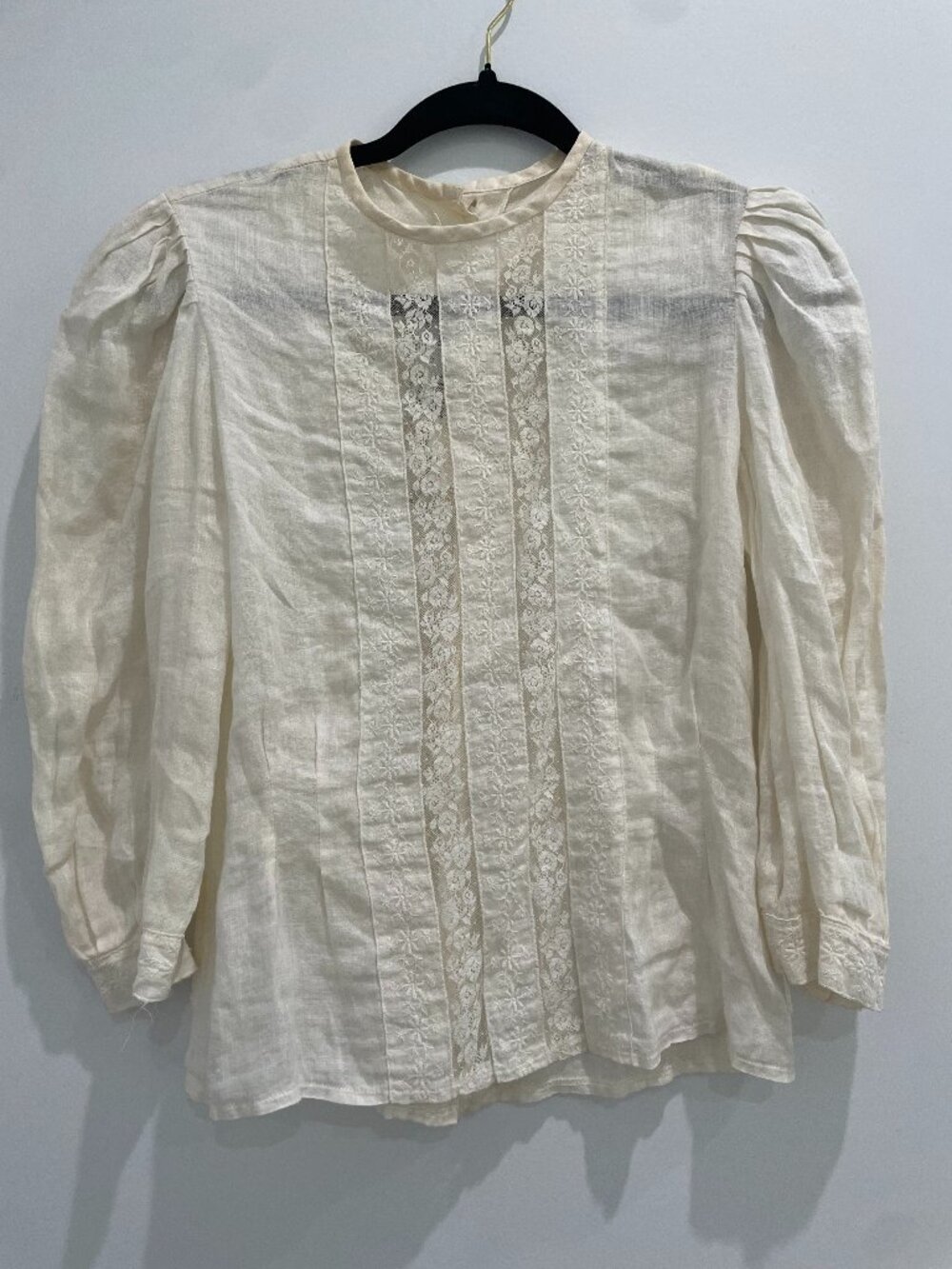 Vintage White Lacy Blouse